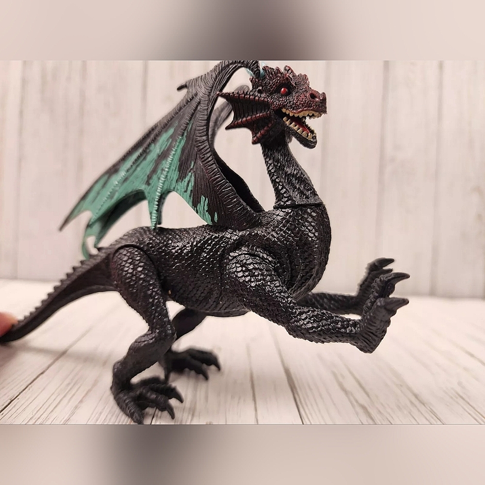 Mystical Dragon Kid Galaxy Articulated  Posable Detailed Realistic Features Rare
